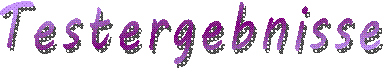Testergebnisse